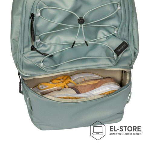 Targus Targus 15-16in Work+Play Flex Ecosmart Backpack 40,6 cm (16") Plecak Zielony