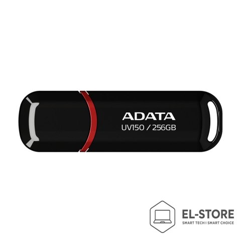 ADATA Pendrive ADATA UV150 AUV150-256G-RBK (256GB, USB 3.0, kolor czarny)