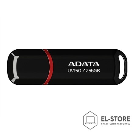 ADATA Pendrive ADATA UV150 AUV150-256G-RBK (256GB, USB 3.0, kolor czarny)