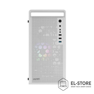 Aerocool Obudowa AEROCOOL PGS CS-109-G-BK-v1 FRGB biała