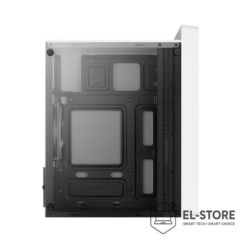 Aerocool Obudowa AEROCOOL PGS CS-109-G-BK-v1 FRGB biała
