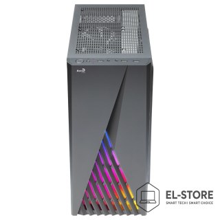 Aerocool Obudowa AEROCOOL PGS DELTA-A-BK-v1 RGB czarna