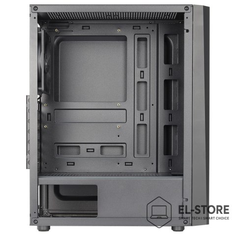Aerocool Obudowa AEROCOOL PGS DELTA-A-BK-v1 RGB czarna