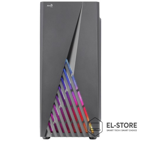 Aerocool Obudowa AEROCOOL PGS DELTA-A-BK-v1 RGB czarna
