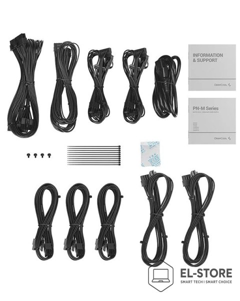 DEEPCOOL Zasilacz 80Plus Gold | Zobacz materiał PN650M | 650 W