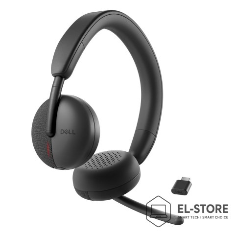 Dell DELL WL3024 Zestaw słuchawkowy Przewodowy i Bezprzewodowy Opaska na głowę Połączenia/muzyka USB Type-C Bluetooth Czarny
