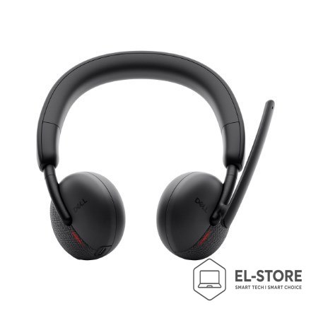Dell DELL WL3024 Zestaw słuchawkowy Przewodowy i Bezprzewodowy Opaska na głowę Połączenia/muzyka USB Type-C Bluetooth Czarny