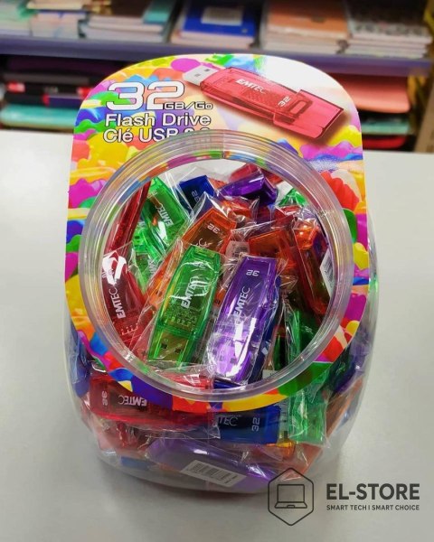EMTEC Emtec C410 Color Mix - Candy Jar 2.0 pamięć USB 32 GB USB Typu-A Wielobarwny