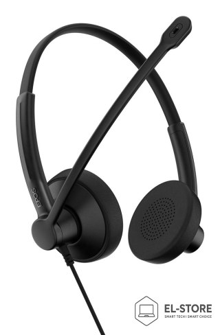 EPOS Słuchawki nauszne przewodowe EPOS IMPACT 100 MS Stereo USB-C + USB-A