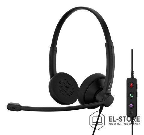 EPOS Słuchawki nauszne przewodowe EPOS IMPACT 100 MS Stereo USB-C + USB-A