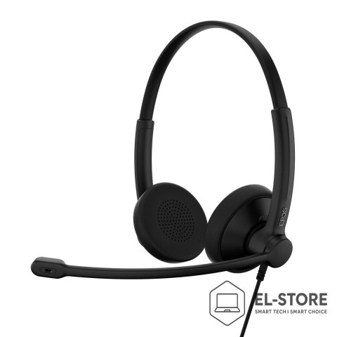 EPOS Słuchawki nauszne przewodowe EPOS IMPACT 100 MS Stereo USB-C + USB-A