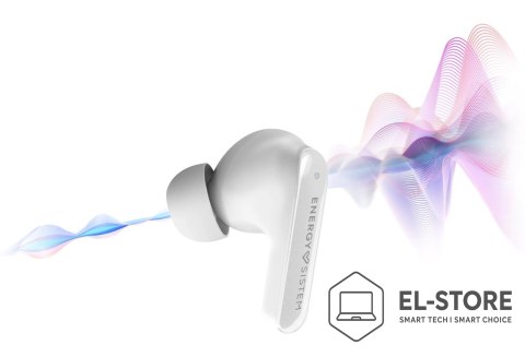 Energy Sistem Słuchawki bezprzewodowe Energy Sistem True Wireless Earphones Serenity ANC z mikrofonem Bluetooth białe