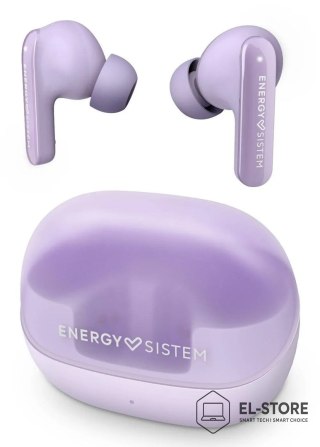 Energy Sistem Słuchawki bezprzewodowe Energy Sistem True Wireless Earphones Serenity ANC z mikrofonem, Bluetooth, kolor lawendowy, ANC