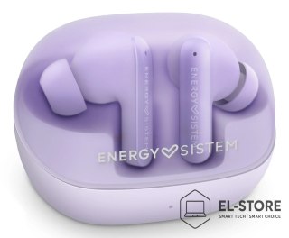 Energy Sistem Słuchawki bezprzewodowe Energy Sistem True Wireless Earphones Serenity ANC z mikrofonem, Bluetooth, kolor lawendowy, ANC