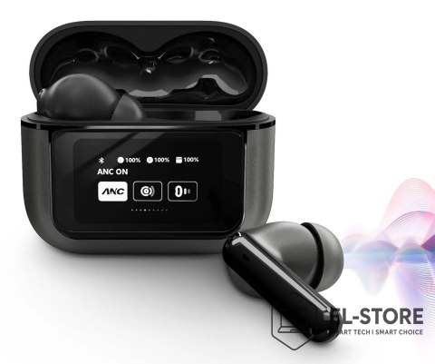 Energy Sistem Słuchawki dokanałowe Energy Sistem True Wireless Earphones Icon Series z mikrofonem, Bluetooth, Graphite, ANC