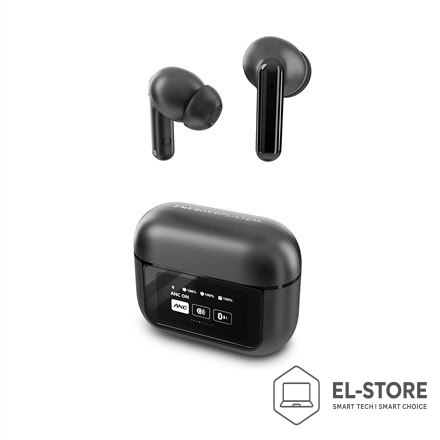 Energy Sistem Słuchawki dokanałowe Energy Sistem True Wireless Earphones Icon Series z mikrofonem, Bluetooth, Graphite, ANC
