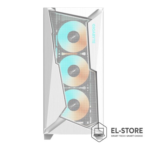 Gigabyte Gigabyte case C301 SZKŁO BIAŁE, ATX, Mid Tower, białe