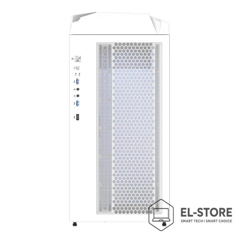 Gigabyte Gigabyte case C301 SZKŁO BIAŁE, ATX, Mid Tower, białe