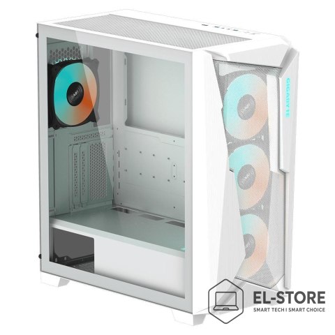 Gigabyte Gigabyte case C301 SZKŁO BIAŁE, ATX, Mid Tower, białe
