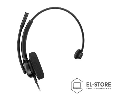 Hewlett-Packard Słuchawki przewodowe HP Poly Mission 415 Monaural USB Wired Headset Classic
