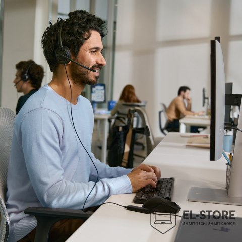 Hewlett-Packard Słuchawki przewodowe HP Poly Mission 425 Stereo USB Wired Headset