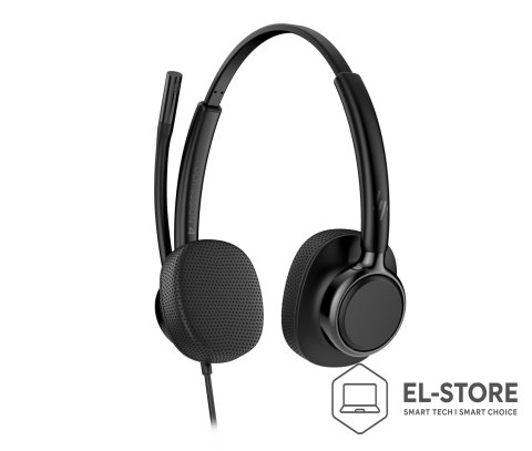 Hewlett-Packard Słuchawki przewodowe HP Poly Mission 425 Stereo USB Wired Headset