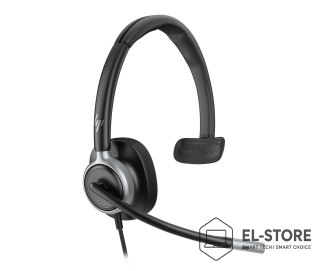 Hewlett-Packard Słuchawki przewodowe HP Poly Mission 615 Monaural USB Wired Headset