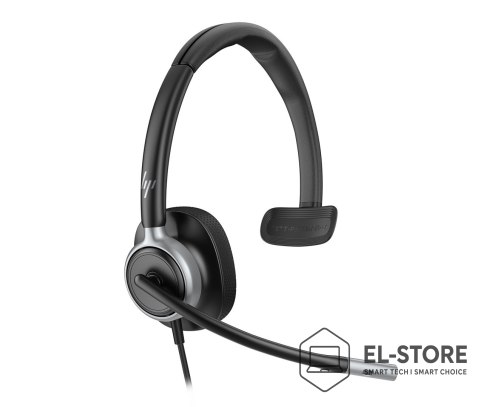 Hewlett-Packard Słuchawki przewodowe HP Poly Mission 615 Monaural USB Wired Headset