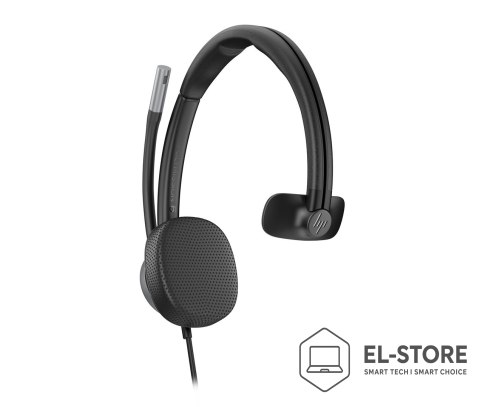 Hewlett-Packard Słuchawki przewodowe HP Poly Mission 615 Monaural USB Wired Headset