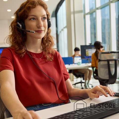 Hewlett-Packard Słuchawki przewodowe HP Poly Mission 625 Stereo USB Wired Headset