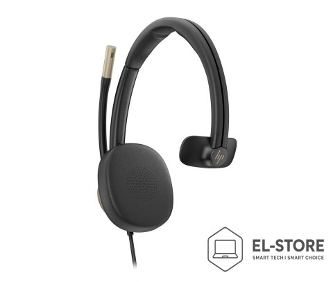 Hewlett-Packard Słuchawki przewodowe HP Poly Mission 815 Monaural USB Wired Headset