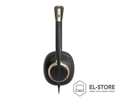 Hewlett-Packard Słuchawki przewodowe HP Poly Mission 815 Monaural USB Wired Headset