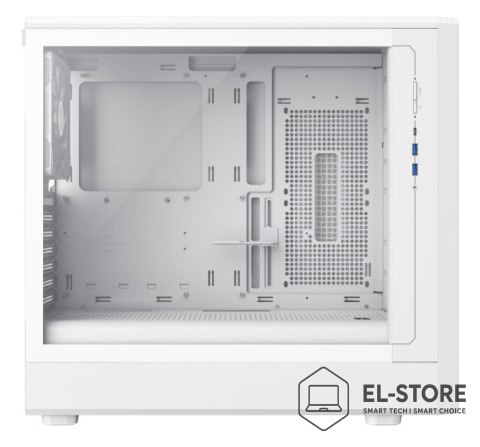 No name GameMax CLAW 460 WH Midi Tower Biały