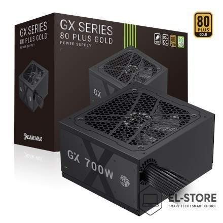 No name Gamemax PSU | GX 700G | 700 W | Gold | Non-Modular