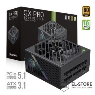 No name Gamemax PSU | GX PRO 1250G | 1250 W | Gold | Full Modular