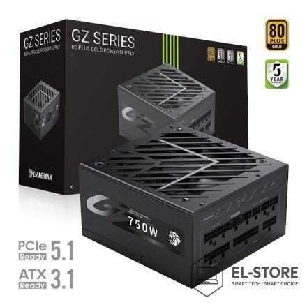No name Gamemax PSU | GZ 750G | 750 W | Gold | Full Modular