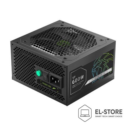 No name Gamemax PSU | VP 600S | 600 W | Bronze | Non-Modular