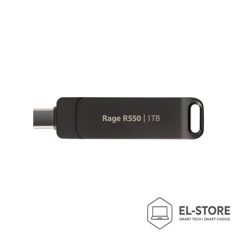 Patriot Memory Patriot Rage R550 1TB Dual USB A+C, Alu, 100MBs