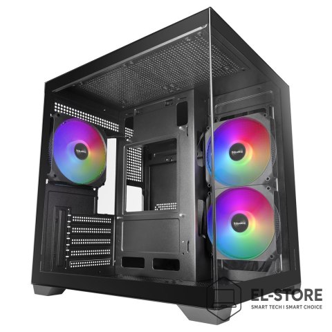 TACENS TACENS MARS MC-VIEW3 3xARGB USB-C mATX- obudowa/cases
