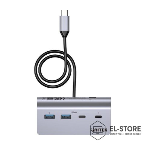 UNITEK UNITEK HUB ALUMINIOWY USB-A/C 2X USBA 2X USBC 5GBP