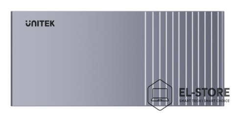 UNITEK Unitek Potrójna stacja dokująca USB4 40Gb/s,zasilacz 120W