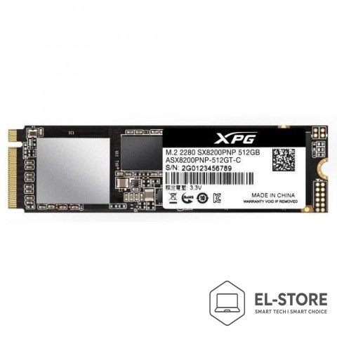 ADATA XPG SX8200 Pro M.2 512 GB PCI Express 3.0 3D TLC NVMe