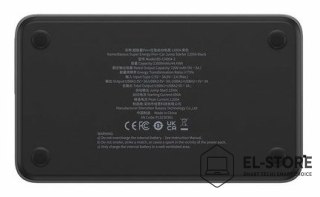 Baseus Powerbank/Rozrusznik Baseus Pro+ Car Jump Starter, 12000mAh, 1200A, USB (czarny)