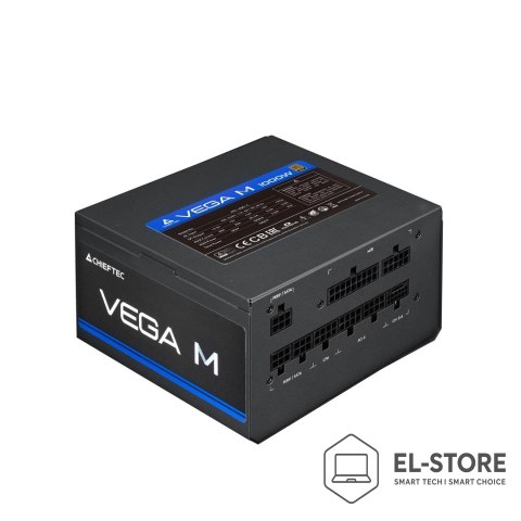 Chieftec Zasilacz Chieftec Vega M PPG-1000-M 80+ GOLD ATX3.1