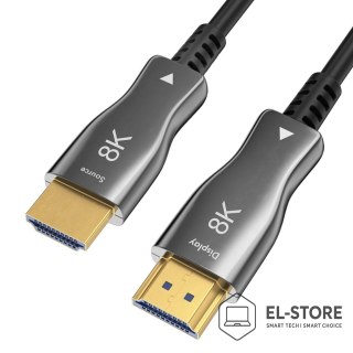 Claroc CLAROC AOC przewód światłowodowy HDMI 2.1 8K 3 m