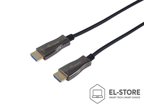Kabel HDMI Equip 119433 100 m (HDMI 2.0, 4K, czarny)