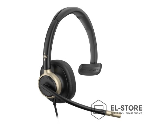 Hewlett-Packard Słuchawki przewodowe HP Poly Mission 815 Monaural USB Wired Headset