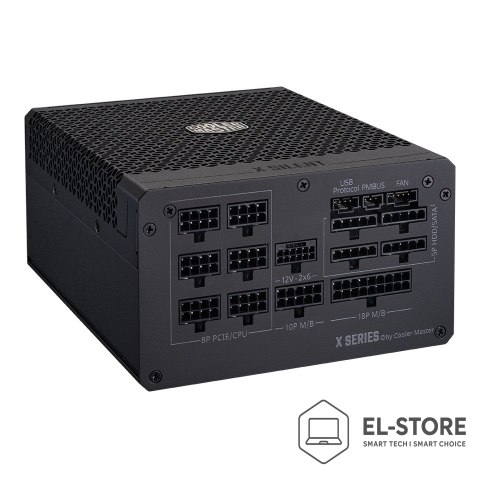 No name Cooler Master X Silent Edge Platinum 1100 230V moduł zasilaczy 1100 W 24-pin ATX ATX Czarny