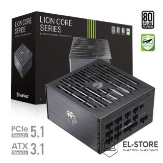 No name Gamemax PSU | LION CORE 1200P | 1200 W | Platinum | Full Modular