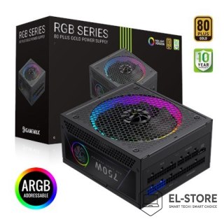 No name Gamemax PSU | RGB 750G | 750 W | Gold | Full Modular